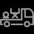 Airport vehicle icon