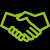 Hand shake icon