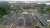 Aerial view of bp pulse EV gigahub, NEC Birmingham, UK