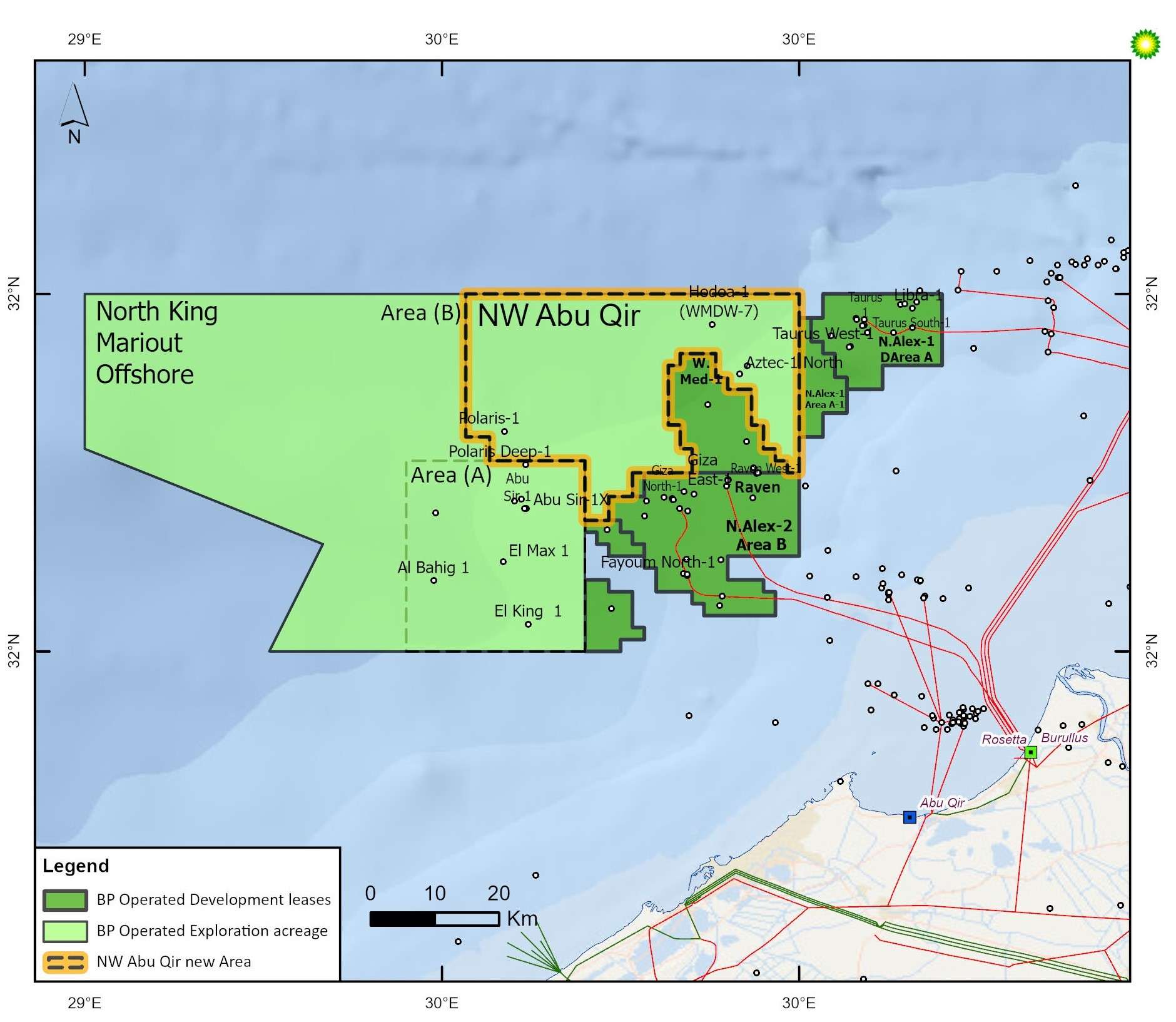 Bp awarded new exploration blocks in egypt s offshore nile delta news