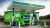 Wren Kitchens truck at bp service station