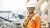 A bp health, safety, security and environment (HSSE) inspector at the Hyundai Heavy Industries shipyard in Ulsan, South Korea
