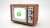 TV Gerät mit bp Logo auf Bildschirm