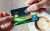 person using the bp Fuel & Charge card