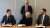 (Standing)UK energy minister Graham Stuart MP, with (L-R) Equinor SVP for exploration and production Al Cook, bp UK country head Louise Kingham and Ithaca chairman Gilad Myerson