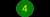 Number 4 icon