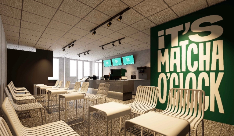 Interior of Feel Matcha SPBU bp 3