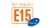bp E15 Badge Orange