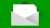 Graphic of a gray envelope that's open with a blank white piece of paper sticking partway out on a green background